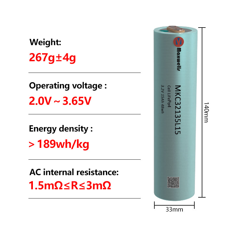 3.2v 15ah Lifepo4 Lithium Battery