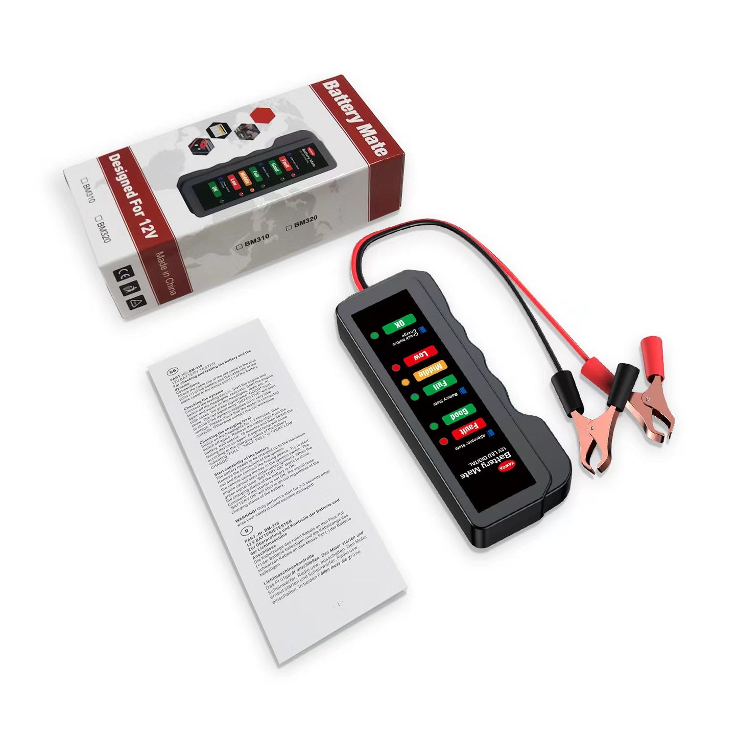 Vehicle tools 12v Auto battery Tester