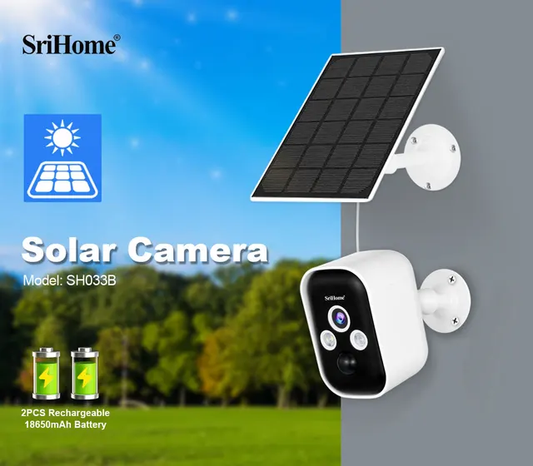 Solar Wifi Camera Full HD