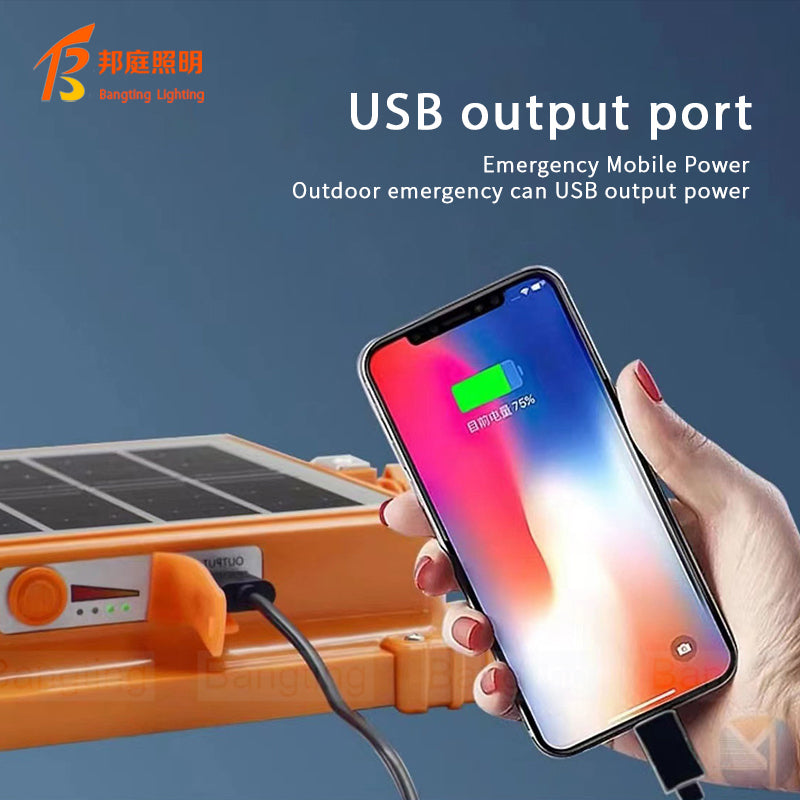 Solar Light Powerbank 60W USB Rechargable