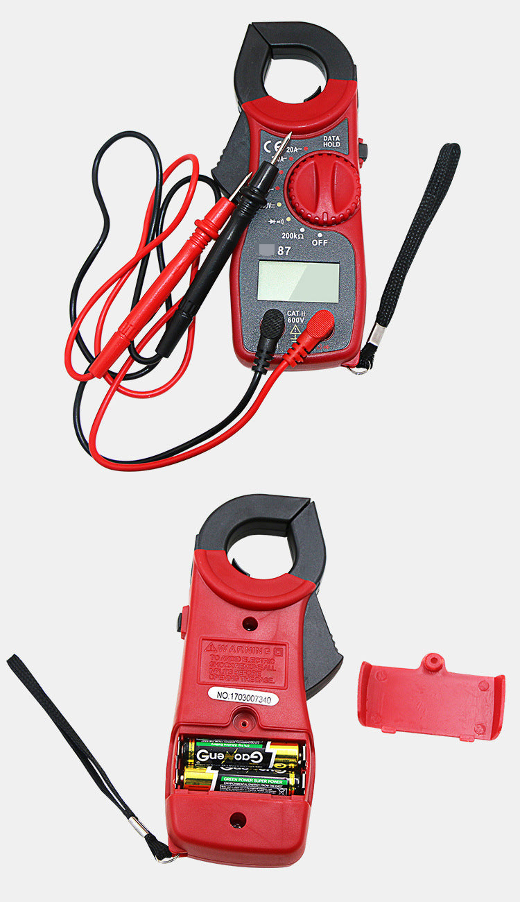 Multimeter Clamp voltage ammeter Measuring