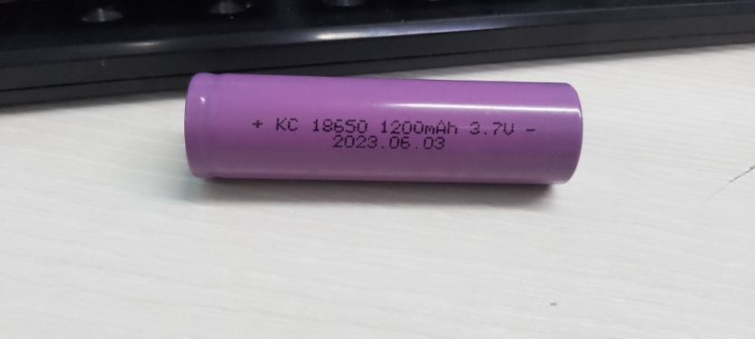 18650 battery 1200mAh rechargeable lithium 3.7V