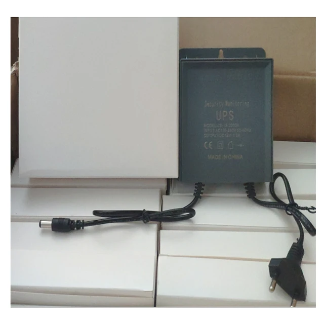 UPS 12V ដុំទប់ភ្លើងពេលដាច់ wifi រហូតដល់ 4h