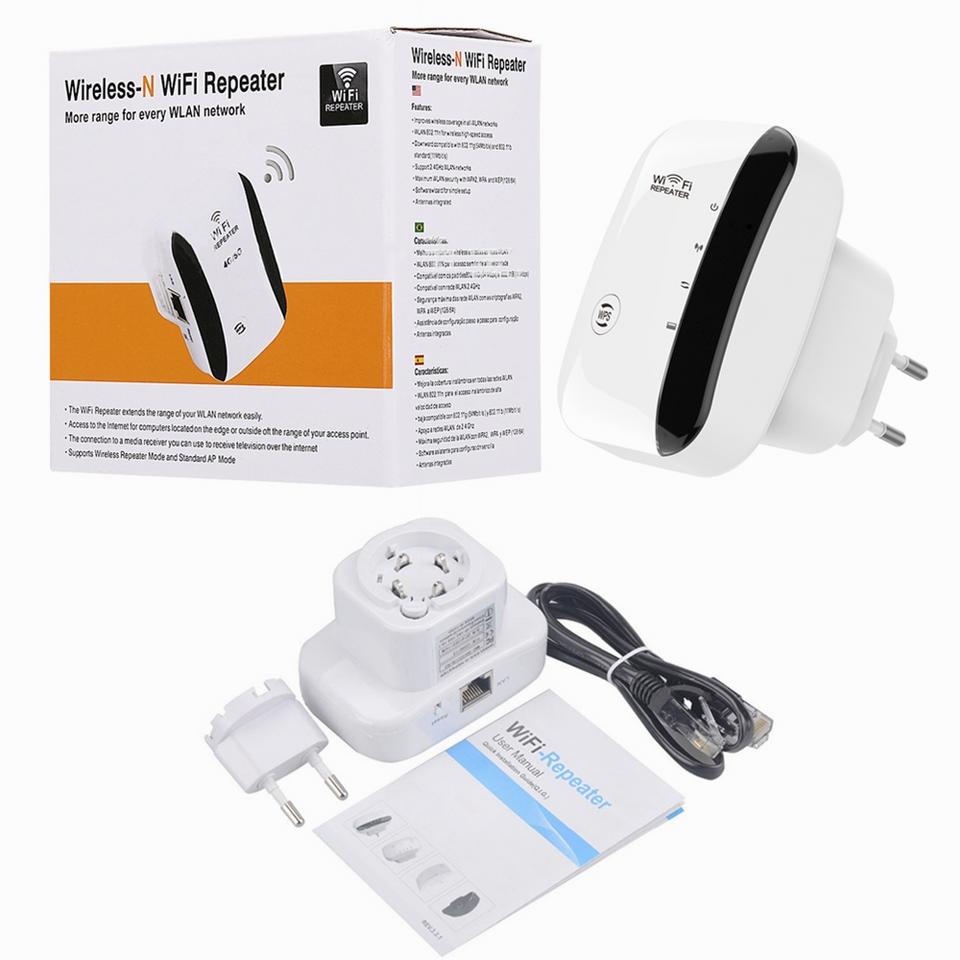 ដុំពង្រីក Wifi Repeater / Extender 300mbps