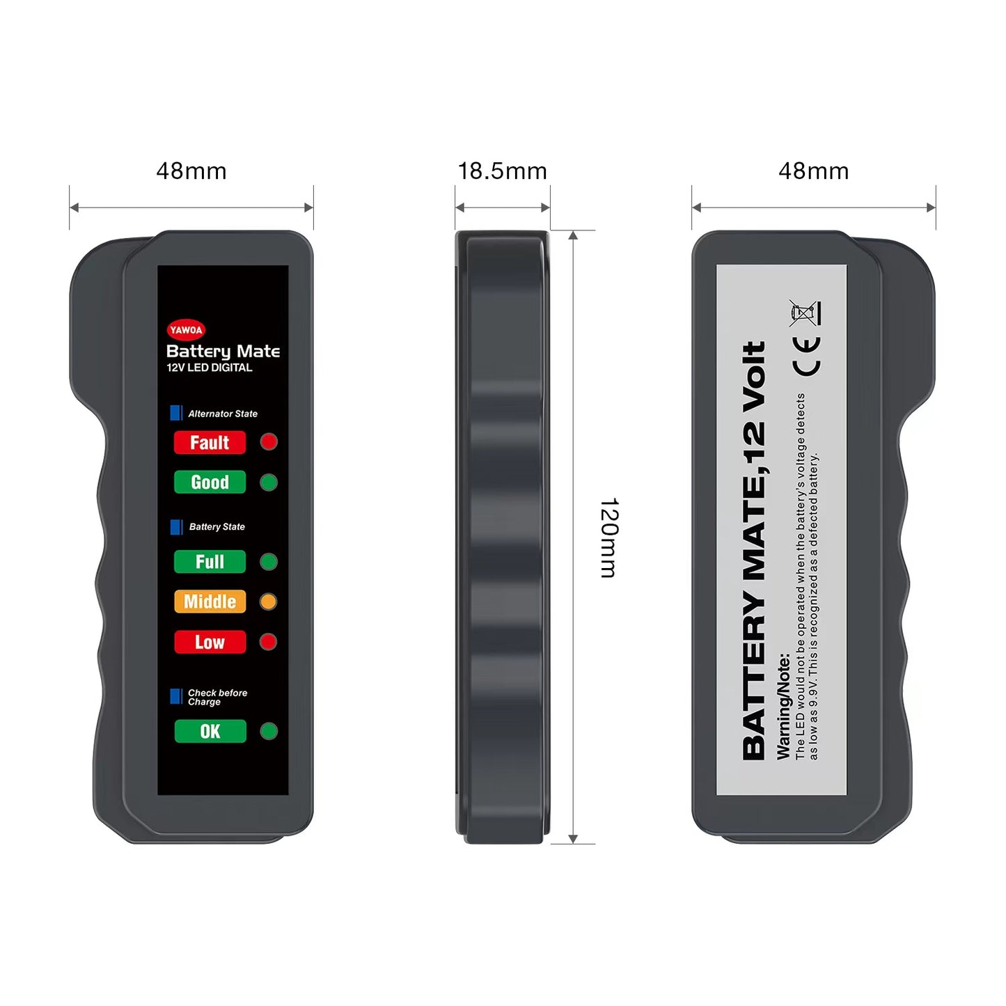 Vehicle tools 12v Auto battery Tester