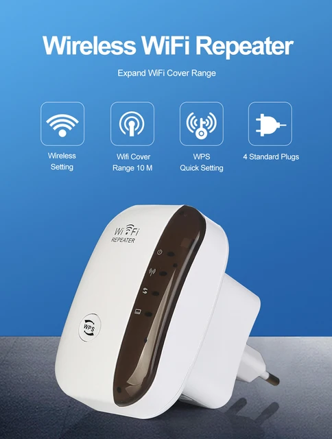 ដុំពង្រីក Wifi Repeater / Extender 300mbps