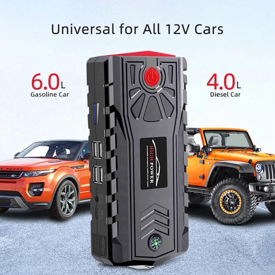 Powerbank / អាគុយ គូវឡាន កូវឡាន Car Jump Starter 12v កំលាំង 32000mAh