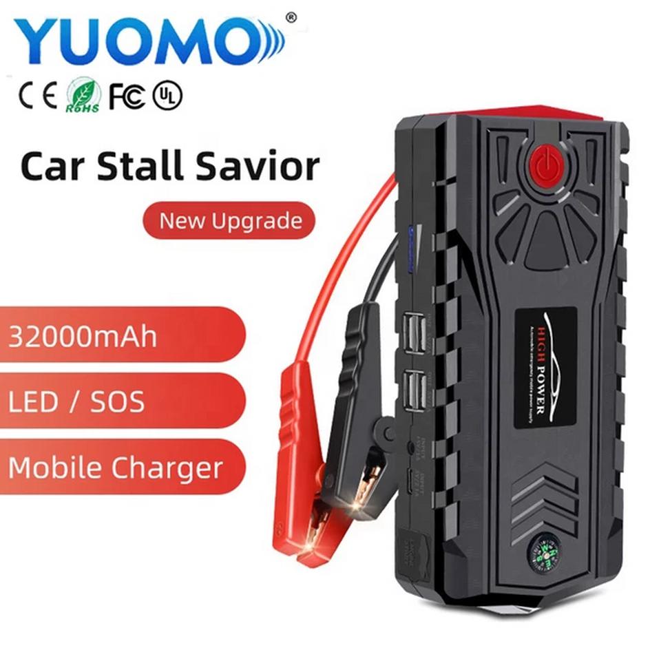 Powerbank / អាគុយ គូវឡាន កូវឡាន Car Jump Starter 12v កំលាំង 32000mAh