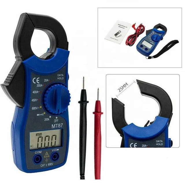 Multimeter Clamp voltage ammeter Measuring