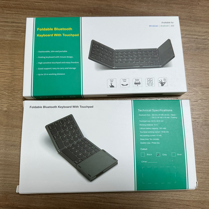 2in1 Foldable Bluetooth Keyboard & Mouse