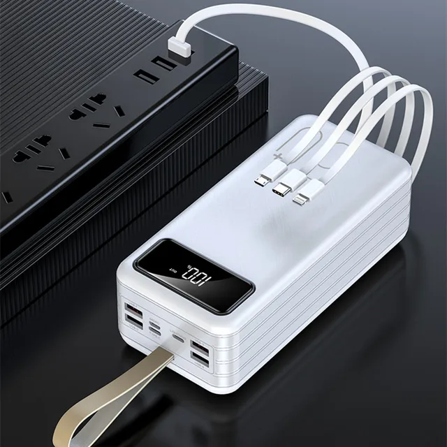 PowerBank 50000mAh 4cable