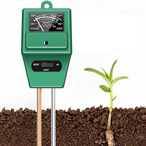 ឧបករណ៍វាស់ pH ដី - Soil pH Meter 3 in 1