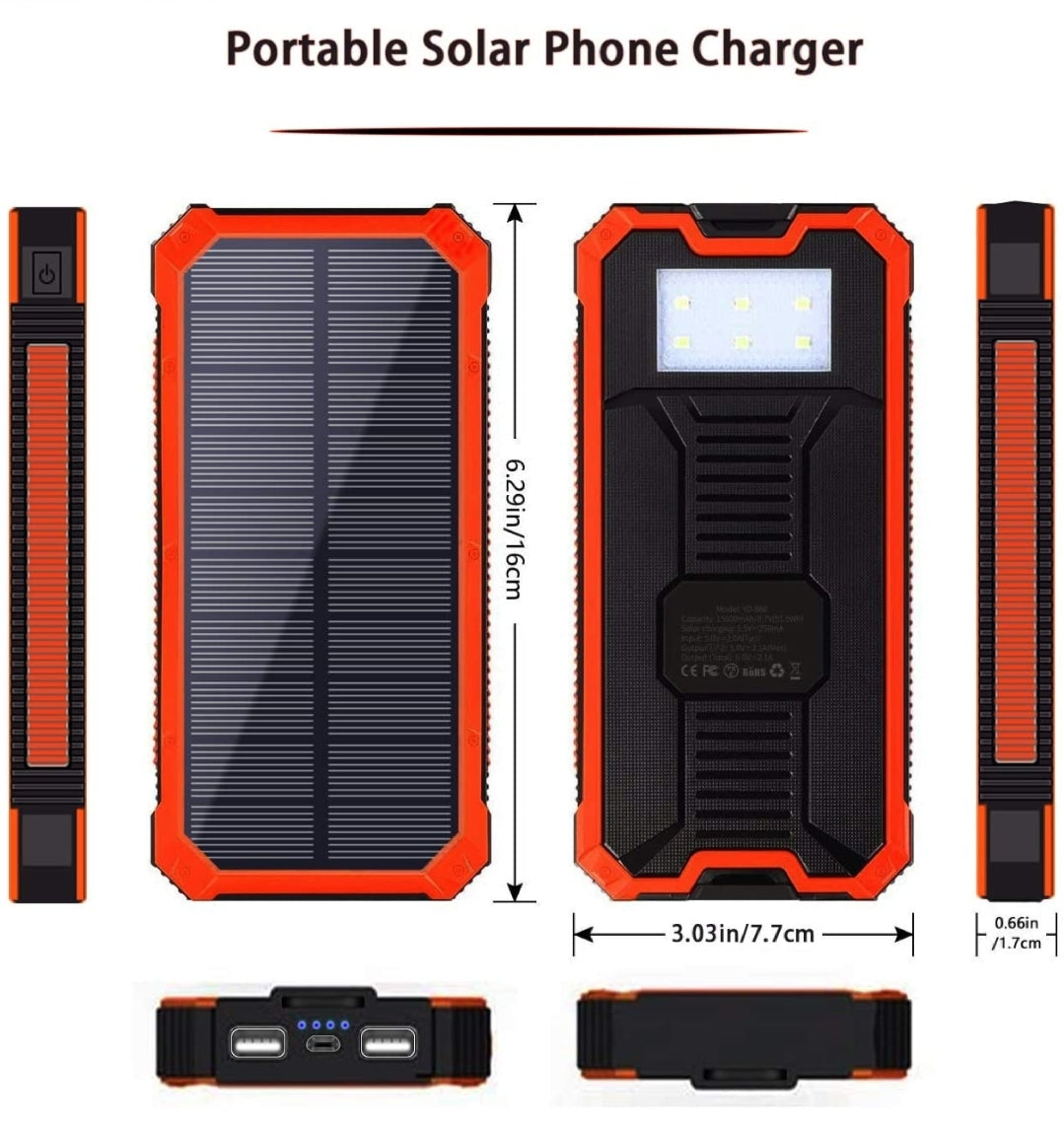 Solar Powerbank 30000mah