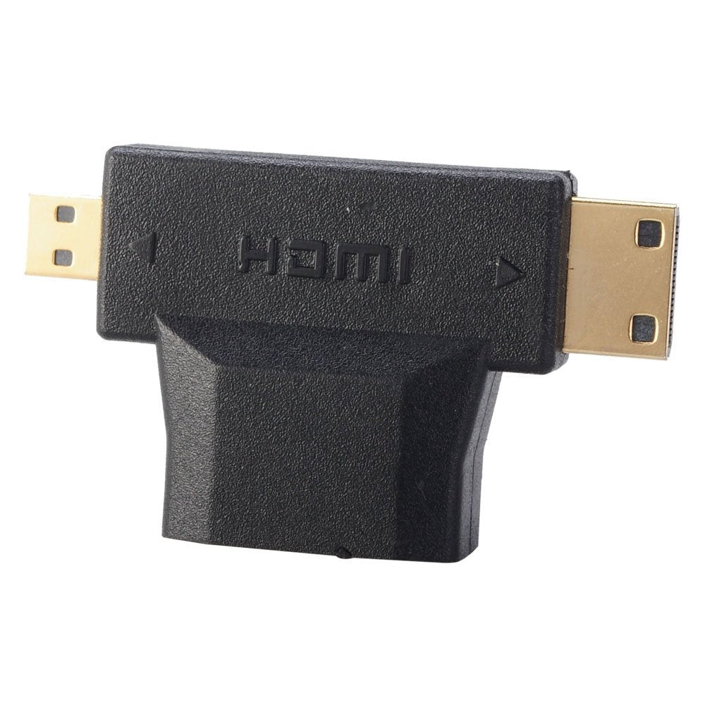 3 in 1 hdmi to mini hdmi micro hdmi adapter connector