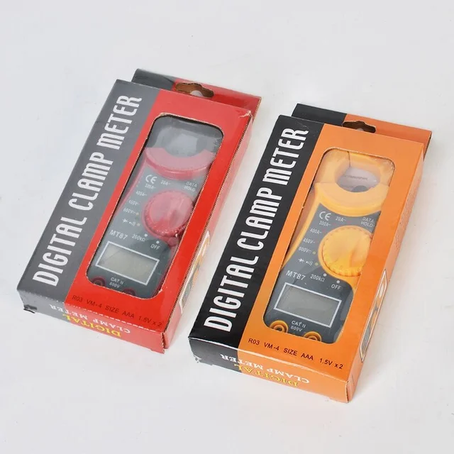 Multimeter Clamp voltage ammeter Measuring