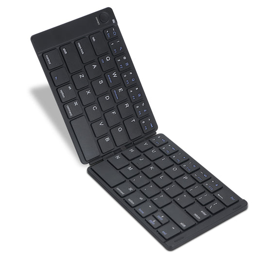 Rechargeable Foldable 65 Keys IOS Android Windows Ultra Slim Wireless Keyboards