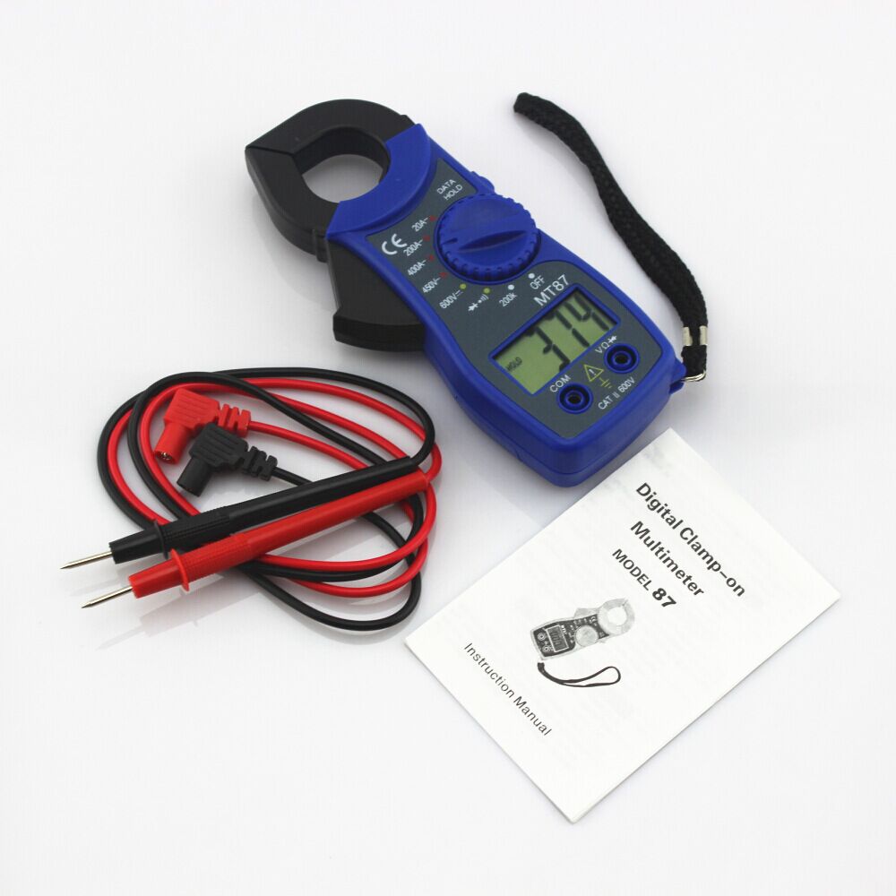 Multimeter Clamp voltage ammeter Measuring