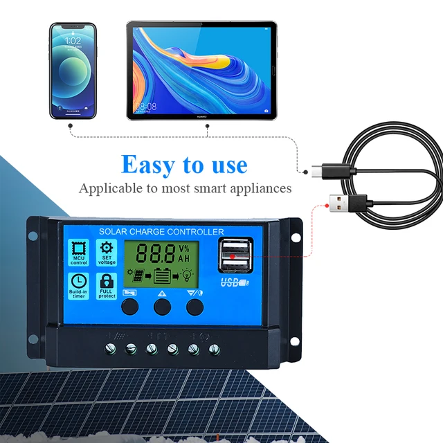 Solar Controller 12~24v 10A