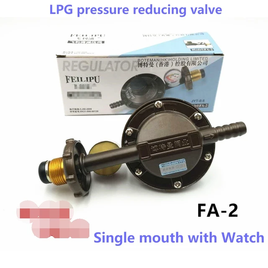 Lpg 2 Regulation Pressure Reducing Valve Head with meter