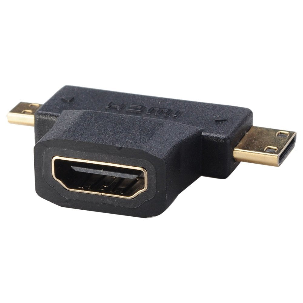 3 in 1 hdmi to mini hdmi micro hdmi adapter connector