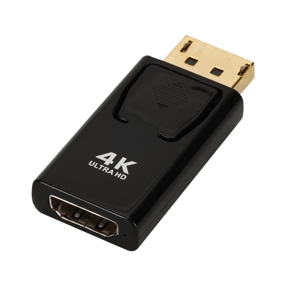 4K UHD DisplayPort to HDMI Adapter Male to Female DP to hdmi Adapter Converter with Audio